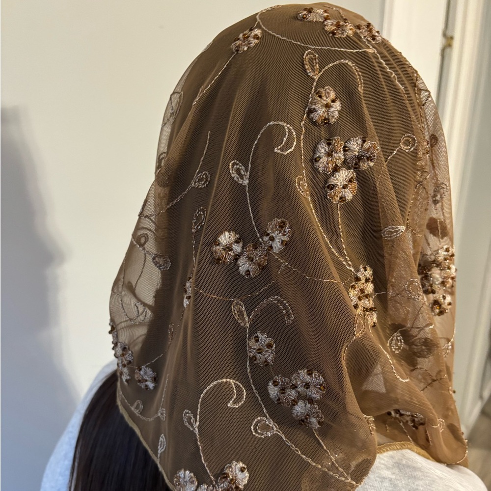 Handmade veil/mantilla